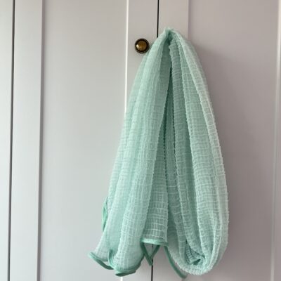 شال عروسک 2 - سبزآبی