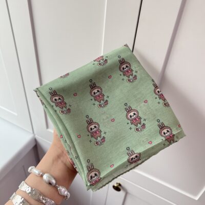 اسکارف لبوبو🍭 - سبز