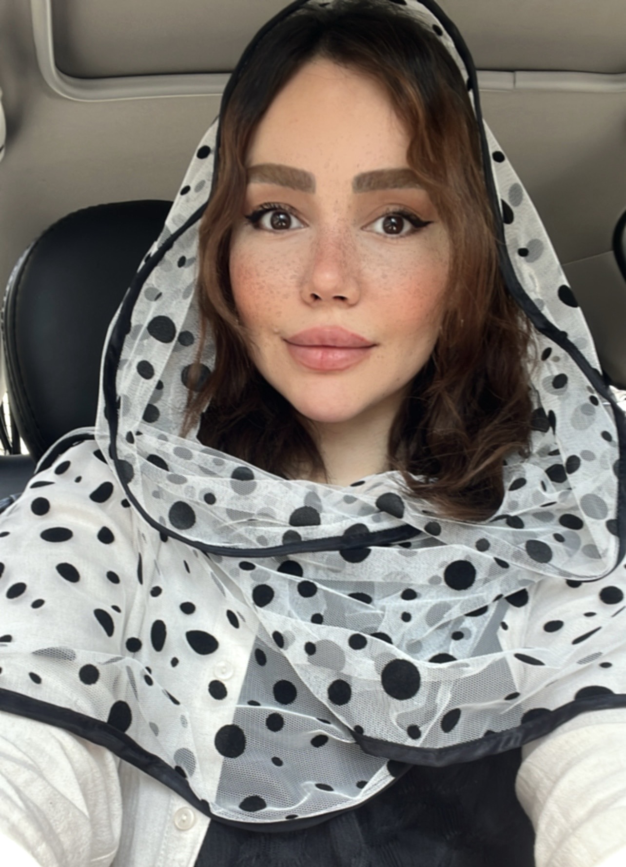 شال توری خال مخمل